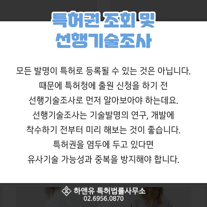 특허권조회-선행기술조사-발명특허-기술특허-유사기술조사