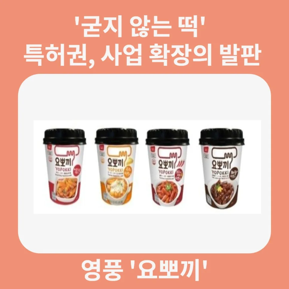특허권, 사업 확장의 발판