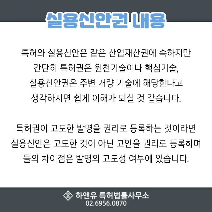 실용신안-특허-발명의고도성
