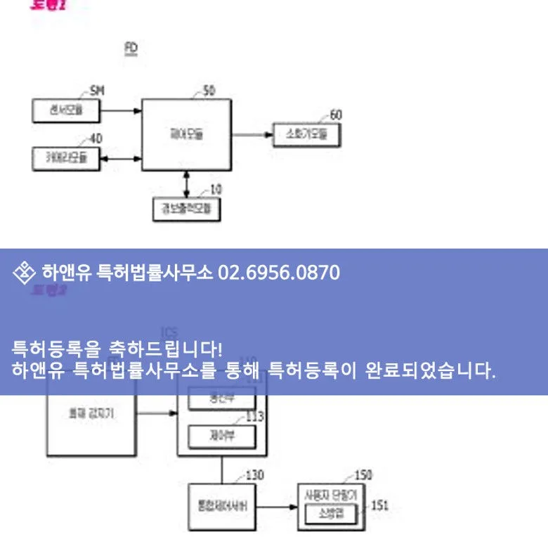 화재감지기-열감지기-가스감지기-특허등록-특허출원-특허권