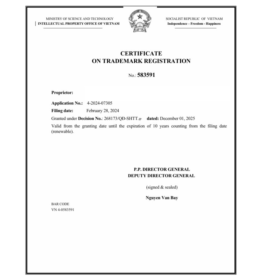 하앤유 해외등록성공! 베트남 상표 ”CHICBLANCO” 상표권 출원 베트남 메이크업, 동남아 화장품, 화장품 수출 상표 절차, 심사, 방법, 상표 특허 등록 등록사례 썸네일