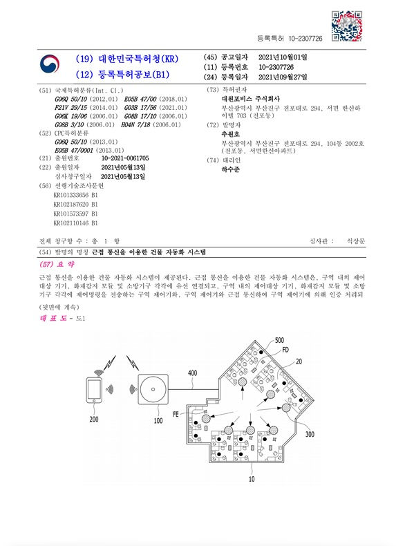 통신, 전기, 자동화, 인공지능, 블록체인 분야 -