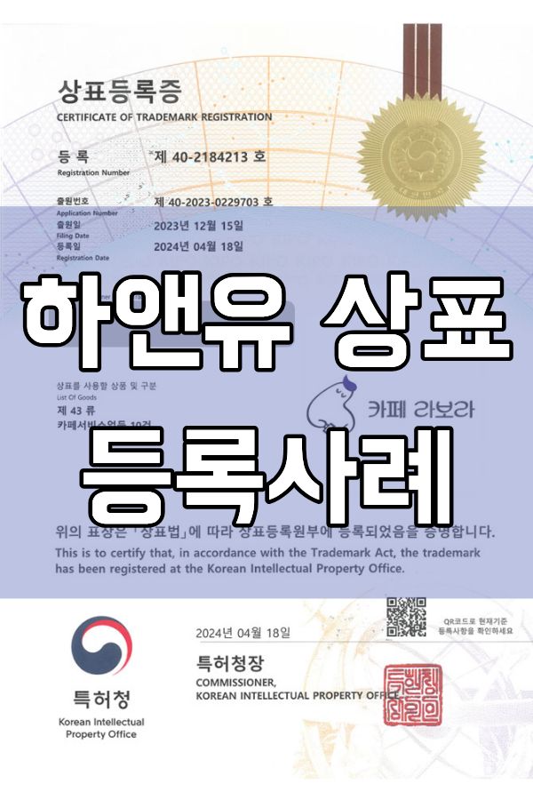 카페·베이커리·커피 체인점 운영 전 꼭 확인해야 할 출원 및 등록 가이드