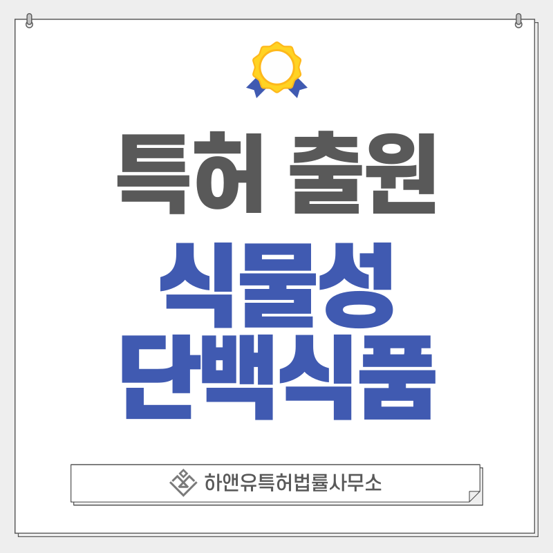 콩식품, 대체단백질, 콩가공식품, 비건, 검은콩, 두유, 식물성식품 특허, 출원 등록 방법, 요건, 절차, 효과